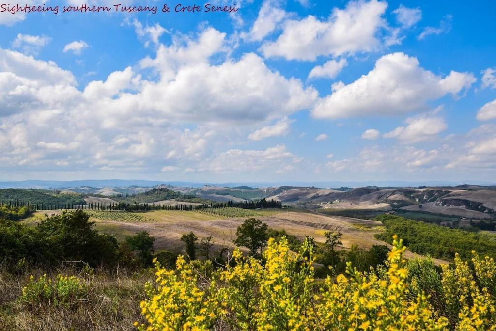 Agriturismo Podere Biancospino Piscina Privata Chianciano Terme Bagian luar foto
