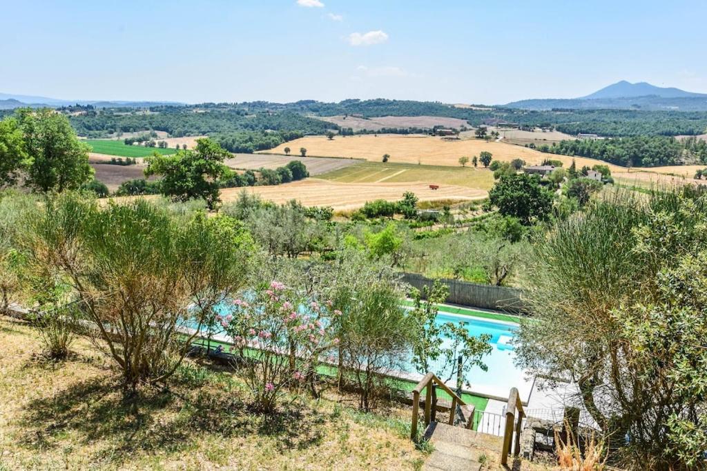 Agriturismo Podere Biancospino Piscina Privata Chianciano Terme Bagian luar foto