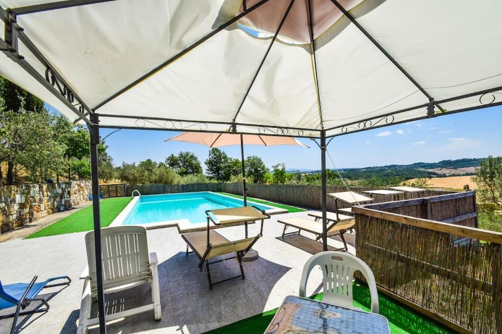 Agriturismo Podere Biancospino Piscina Privata Chianciano Terme Bagian luar foto